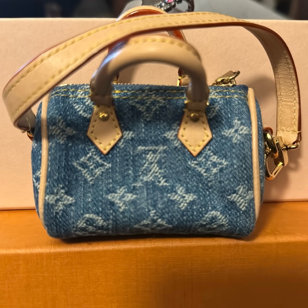 Louis Vuitton Nano Speedy in mint condition!
